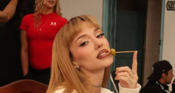 La Joaqui en el lanzamiento de su nueva canción