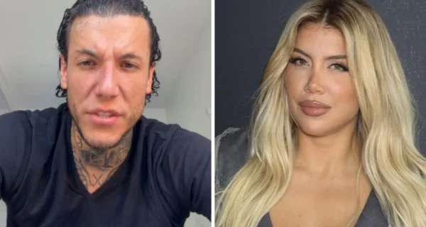 Wanda Nara y Alex Caniggia