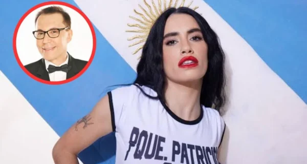 Lali Espósito en el stream con Martín Cirio