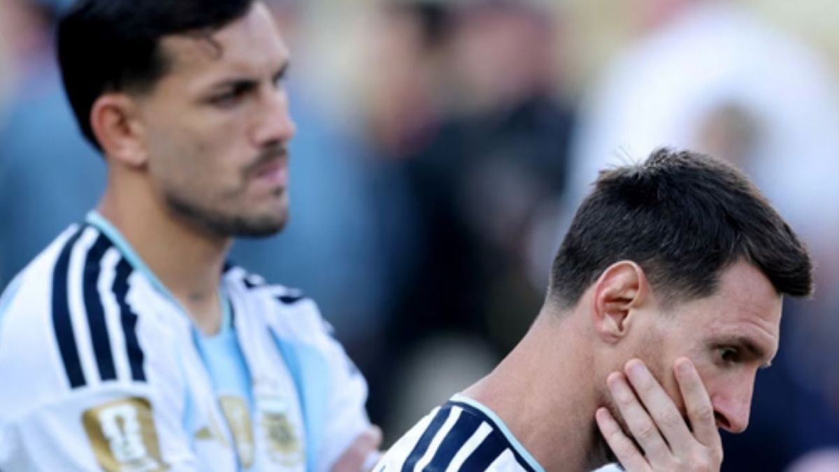 Leandro Paredes y Lionel Messi