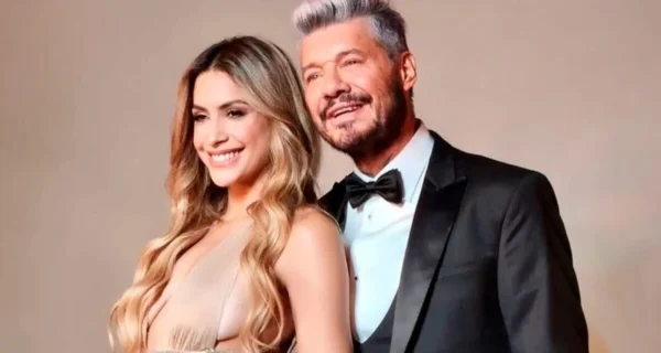 Marcelo Tinelli y Milett Figueroa en Lima