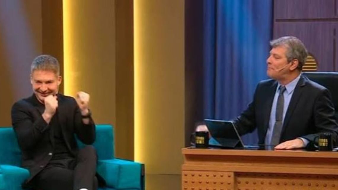 Mario Pergolini y Adrián Suar en reunión