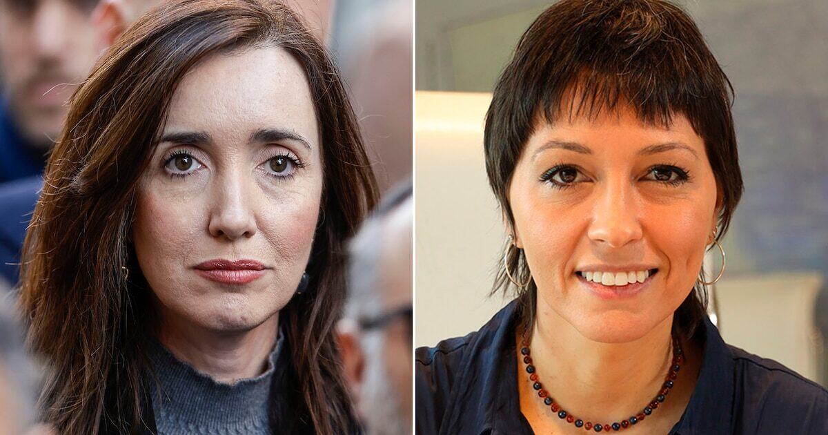 Mayra Mendoza y Victoria Villarruel en el Senado
