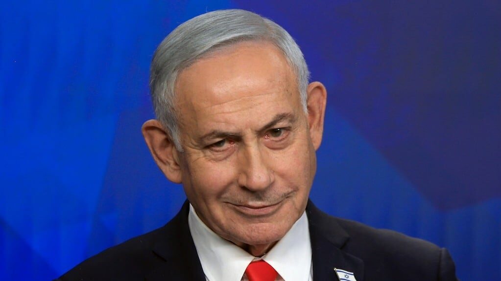 Benjamin Netanyahu durante una reunión de gabinete