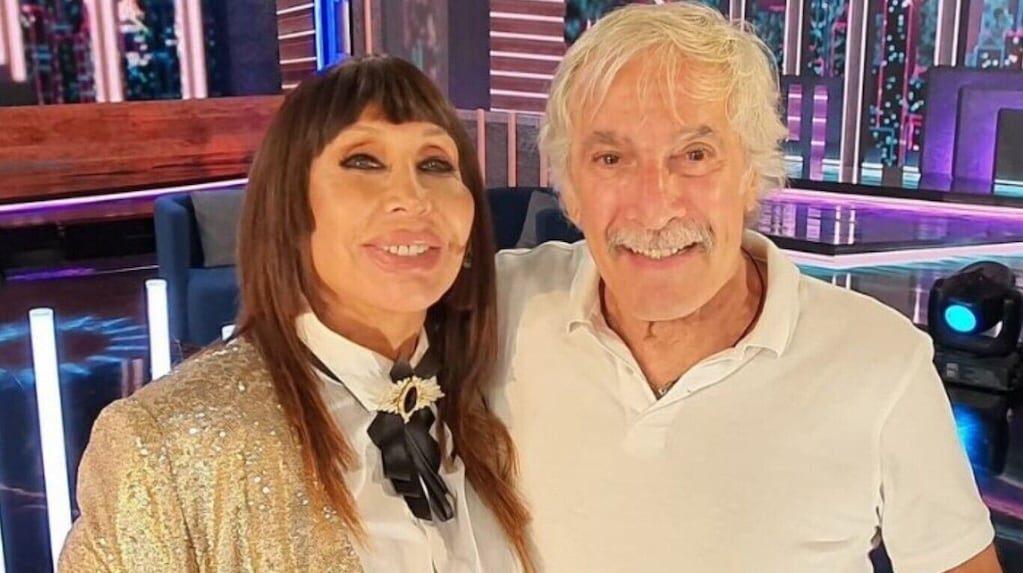 Pato Galmarini y Moria Casán