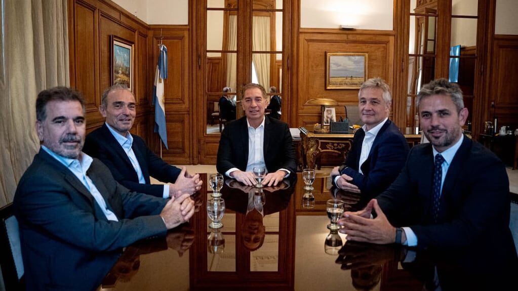 Reunión en Casa Rosada entre PRO y La Libertad Avanza