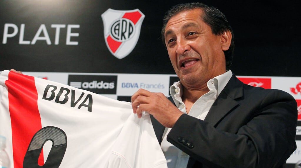 Ramón Díaz en su cumpleaños