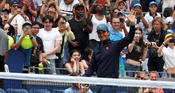 Roger Federer en el US Open