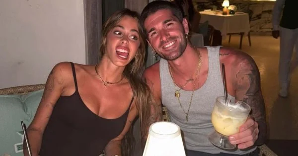 Tini Stoessel y Rodrigo De Paul en su boda