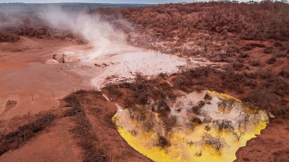 Contaminación en Lomas de Olmedo, Salta