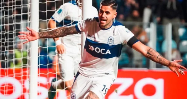 Gimnasia de La Plata celebrando una victoria