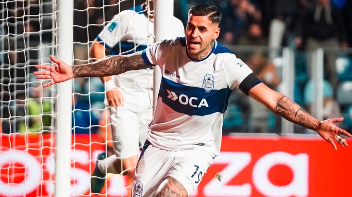 Gimnasia de La Plata celebrando una victoria
