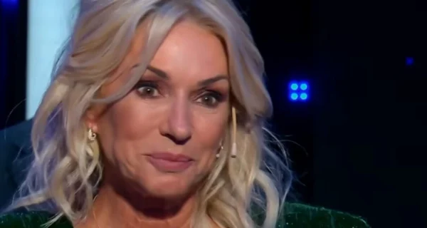 Yanina Latorre durante su relato sobre maternidad