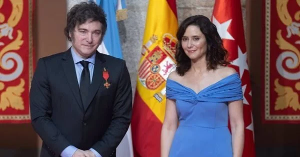 Javier Milei en España