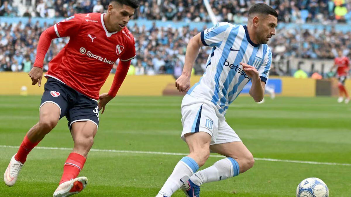 Clásico de Avellaneda entre Racing e Independiente